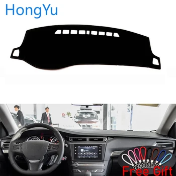 

For peugeot 408 2014 - 2019 Interior Accessories Auto Car Dashboard Cover Dash Mat Board Pad Carpet Dashmat Anti-UV Mats