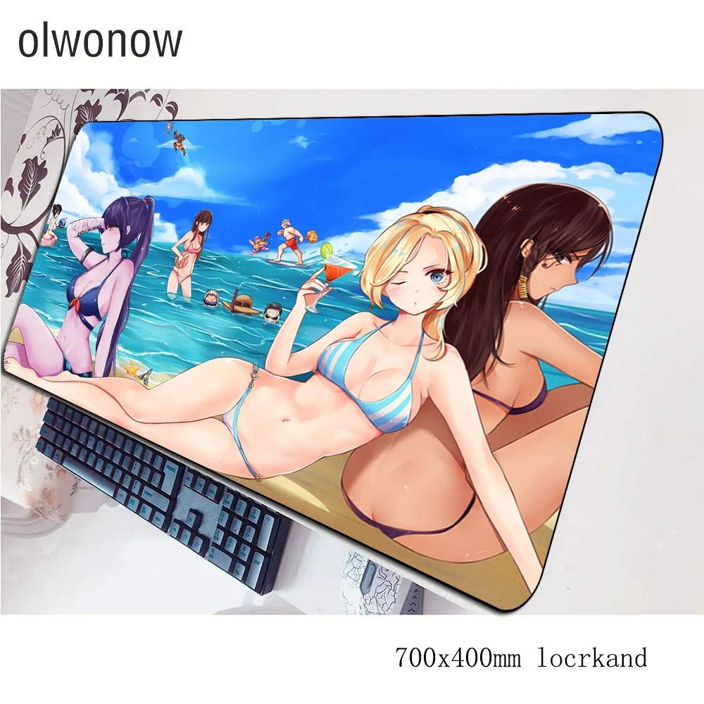  ow mousepad 700x400x3mm gaming mouse pad big gamer mat anime computer desk padmouse keyboard thick 
