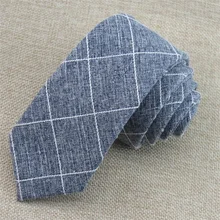 Модные мужские деловые галстуки для мужчин хлопчатобумажный галстук бабочка Свадебный Классический Клетчатый и полосатый галстук тонкий Gravatas corbatas Neckewear