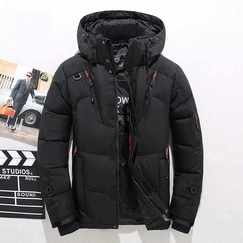 Beste Winterjas Mannen 2018 Nieuwe Mode Stand Kraag Mannelijke Parka Jas Mens Solid Dikke Jassen Man Winter Parka