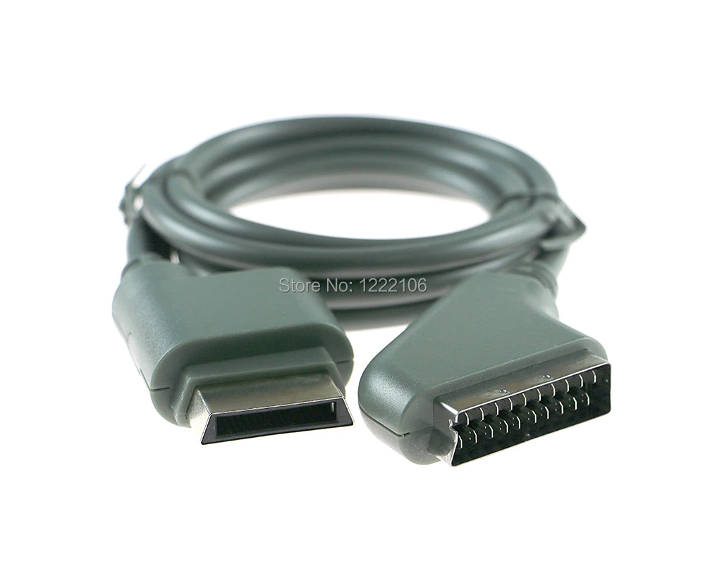 ChengChengDianWan 3 шт./лот 1 8 м 6 футов Scart RGB HD TV Аудио Видео AV кабель для xbox360 xbox 360|cable for|lot