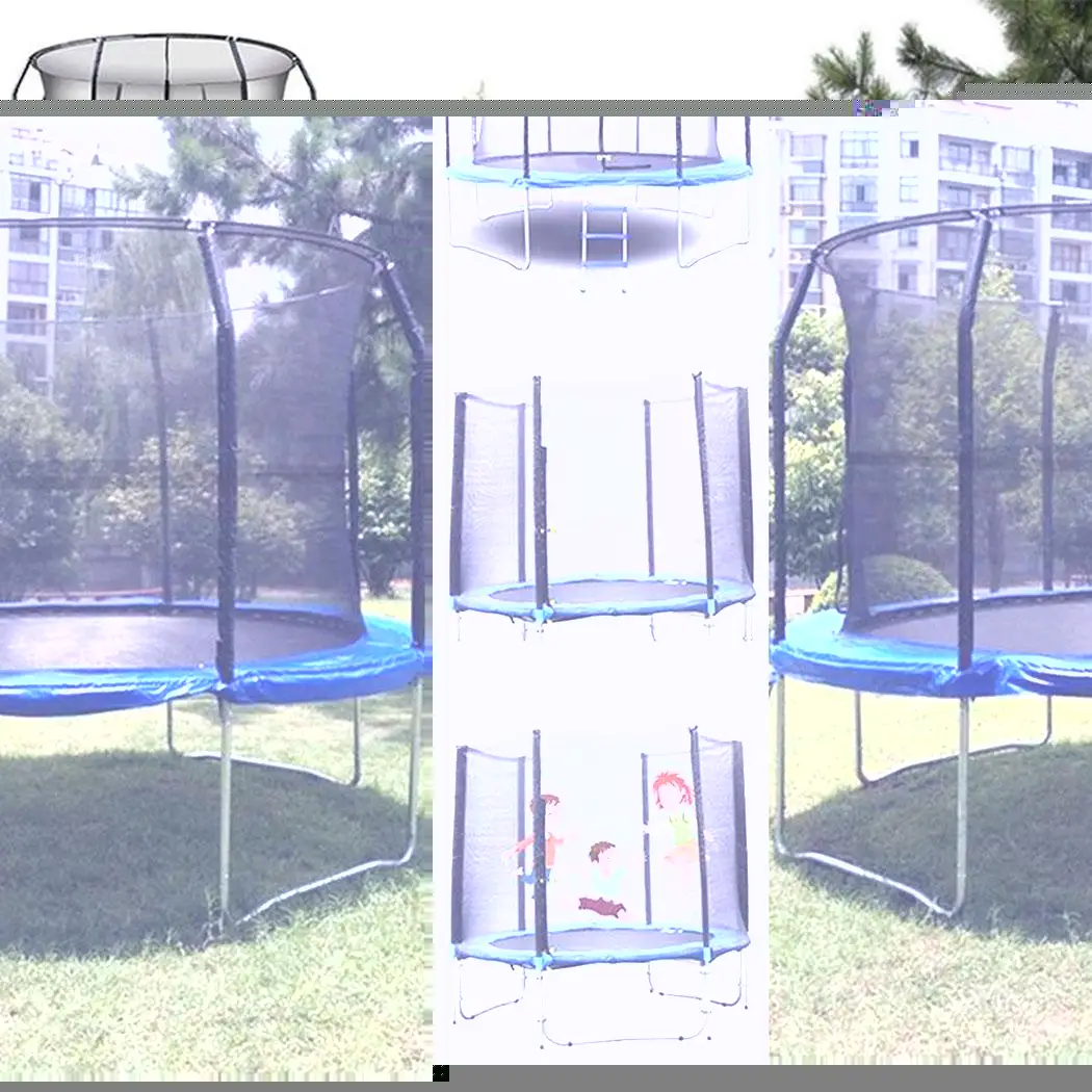 

Outdoor Replacement Trampoline Bounce Safety Net for Round Frame Trampoline