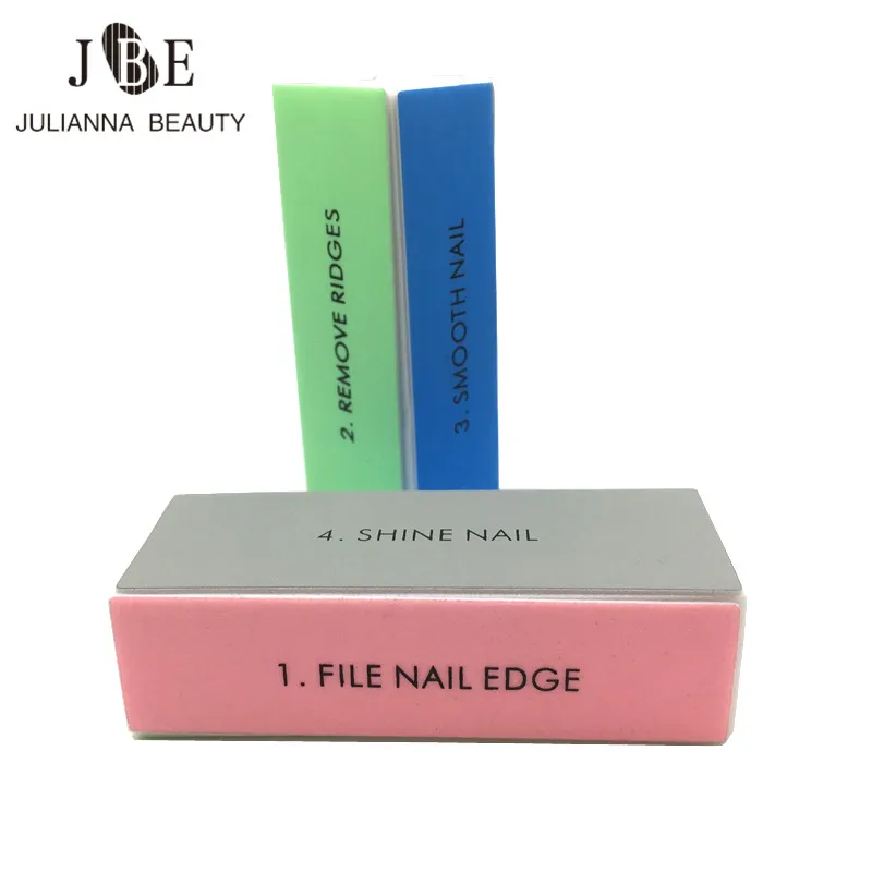 

5pcs/lot Nail Buffer Sponge 4 Sides Nail Buffer Files Sanding Block Buffing Nail Tools Extensions Manicure Shining Nail Tool