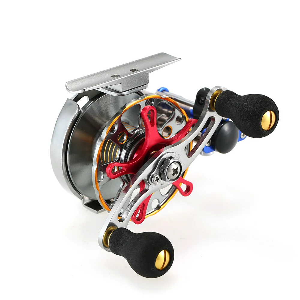 Mini Ultralight Fly Reel Right Handed Fly Fishing Reel CNC Machined Aluminum Metal Reel Ratio