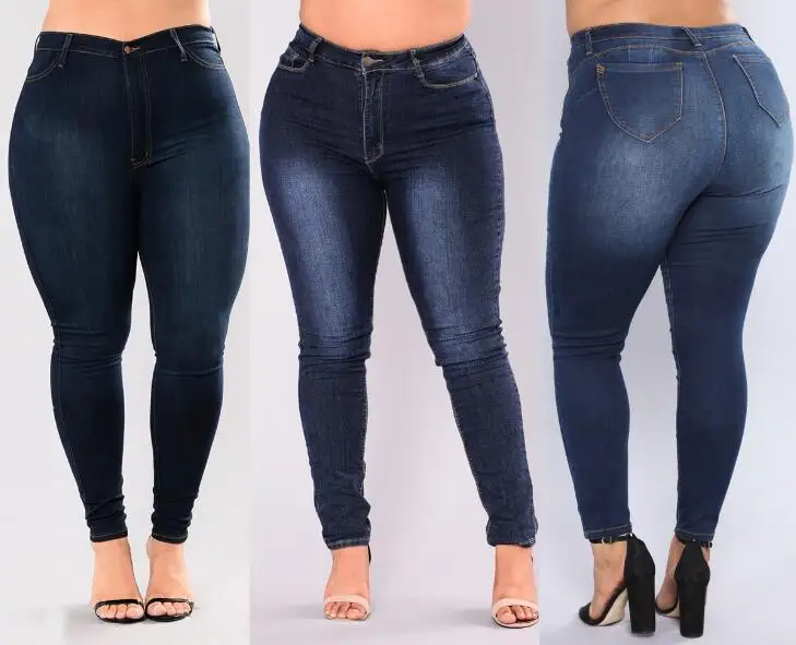 calça jeans stretch plus size