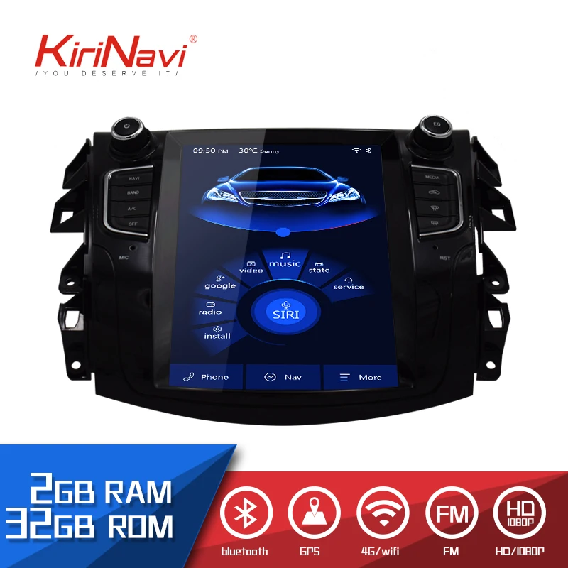 Best KiriNavi 10.4" HD Touch Display Android 6.0 For NISSAN NAVARA NP300 Car Radio MP5 Audio GPS Navigation Multimedia Play 2017-2019 0 Best KiriNavi 10.4" HD Touch Display Android 6.0 For NISSAN NAVARA NP300 Car Radio MP5 Audio GPS Navigation Multimedia Play 2017-2019 0