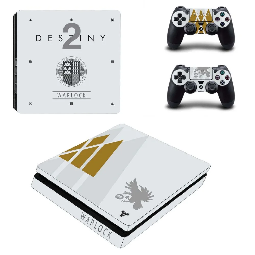 

Destiny PS4 Slim Skin Sticker for Sony PS4 Slim for PlayStation 4 Slim Console System and 2 Controller Skins