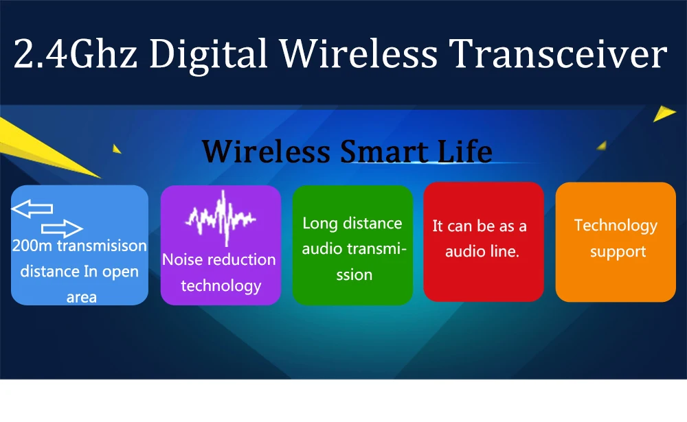 200 м 2,4 ГГц Hifi Цифровой беспроводной аудио адаптер музыкальный звук беспроводной передатчик приемник с 3,5 мм аудио кабель