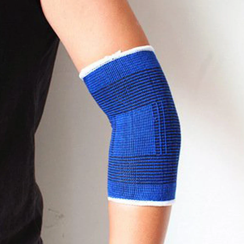 1 пара налокотник эластичный Поддержка мышц компрессионный рукав спорт артрит облегчение боли