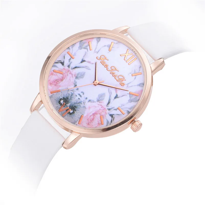 2018 Montre Femme Top Brand Luxury Women Watches leather band watch Analog Quartz Wrist Watch Clock relogio feminino J13#N (10)