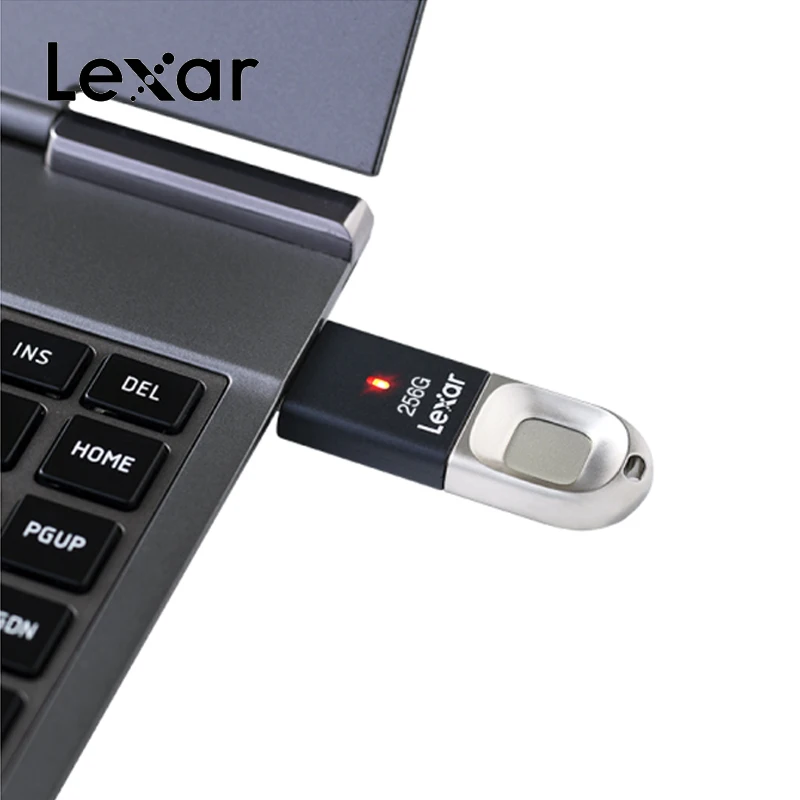 Lexar USB 3,0 Memory stick распознавать отпечатки пальцев на флеш-накопитель F35 32 Гб 64 Гб 128 ГБ флэш-накопитель chiavetta usb флэш-накопитель Жесткий диск