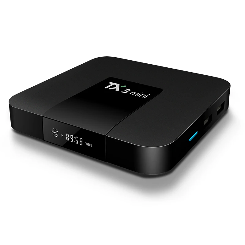 Goedkoop TX3 Mini OTT TV Box Amlogic S905W Quad Core TV Box Android 7.1 2 gb 16 gb 4 k HD netflix YouTube Skype voor IPTV