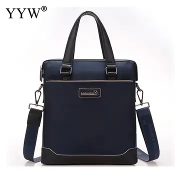 

YYW Black Famous Brand New Design Men'S Briefcase Shoulder Bags For Men Business Fashion Messenger Bag 13'Laptop Bag Dropship