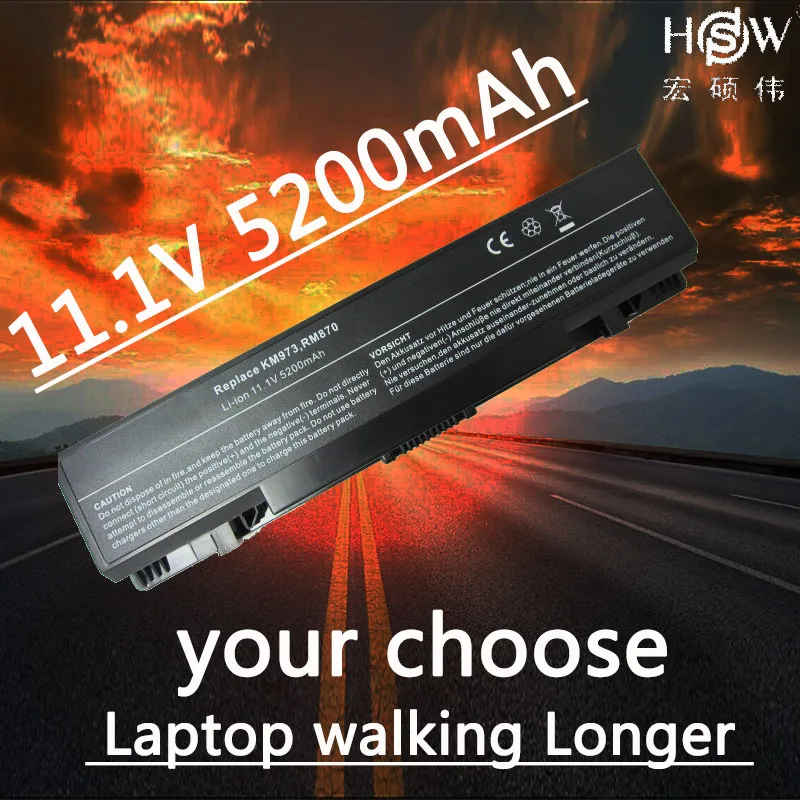 Аккумулятор HSW для ноутбука DELL Studio 17 1735 1736 1737 PW823 PW824 PW835 RM791 RM868 RM870 312 0711 0712