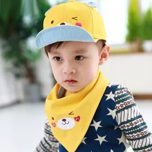 1 шт. милый мультфильм вышитые медведь Детские летние Защита от солнца Бейсбол шляпа Кепки регулируемый обхват 48 см