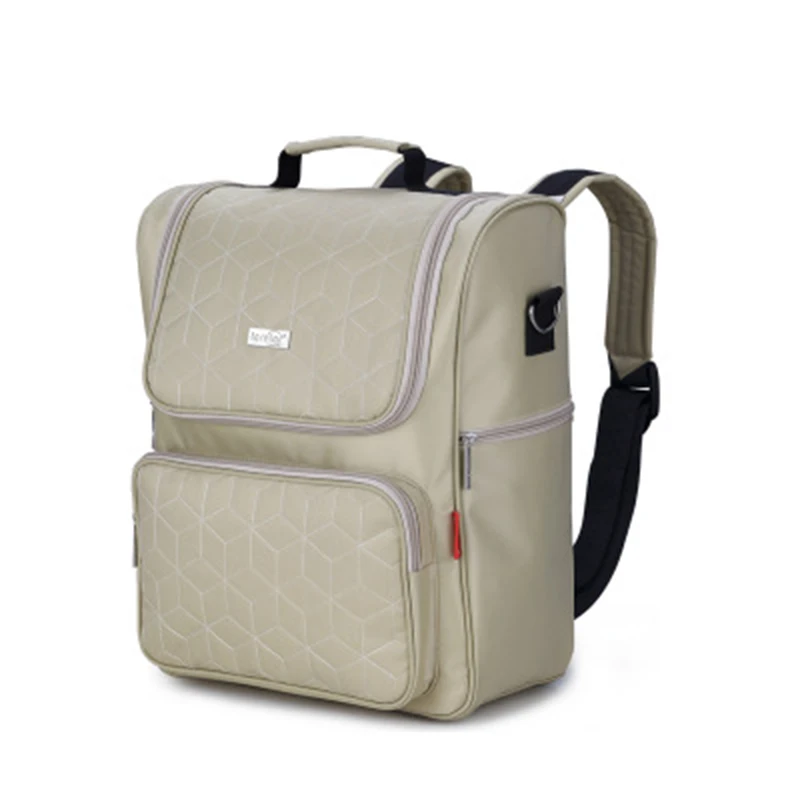 Baby Diaper Bag 4 PcsSet Waterproof Toddler Nappy Bags Multifunction Mummy Baby Care Milk Bottle Insulation Backpack BB6033 (16)