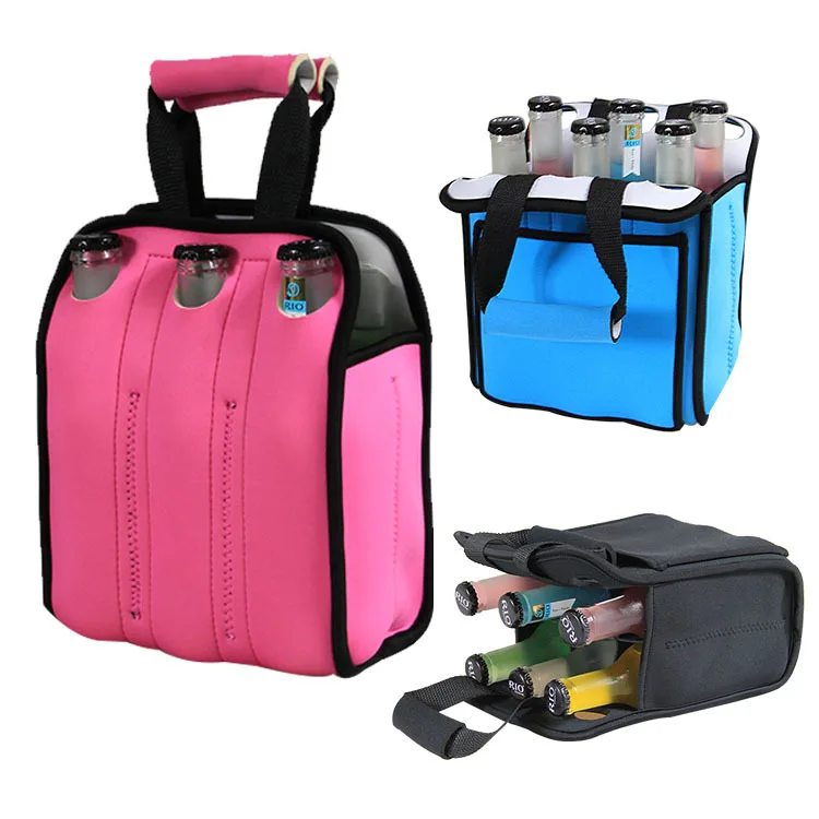 Buy Handled beer bottle cooler bag, water bottle