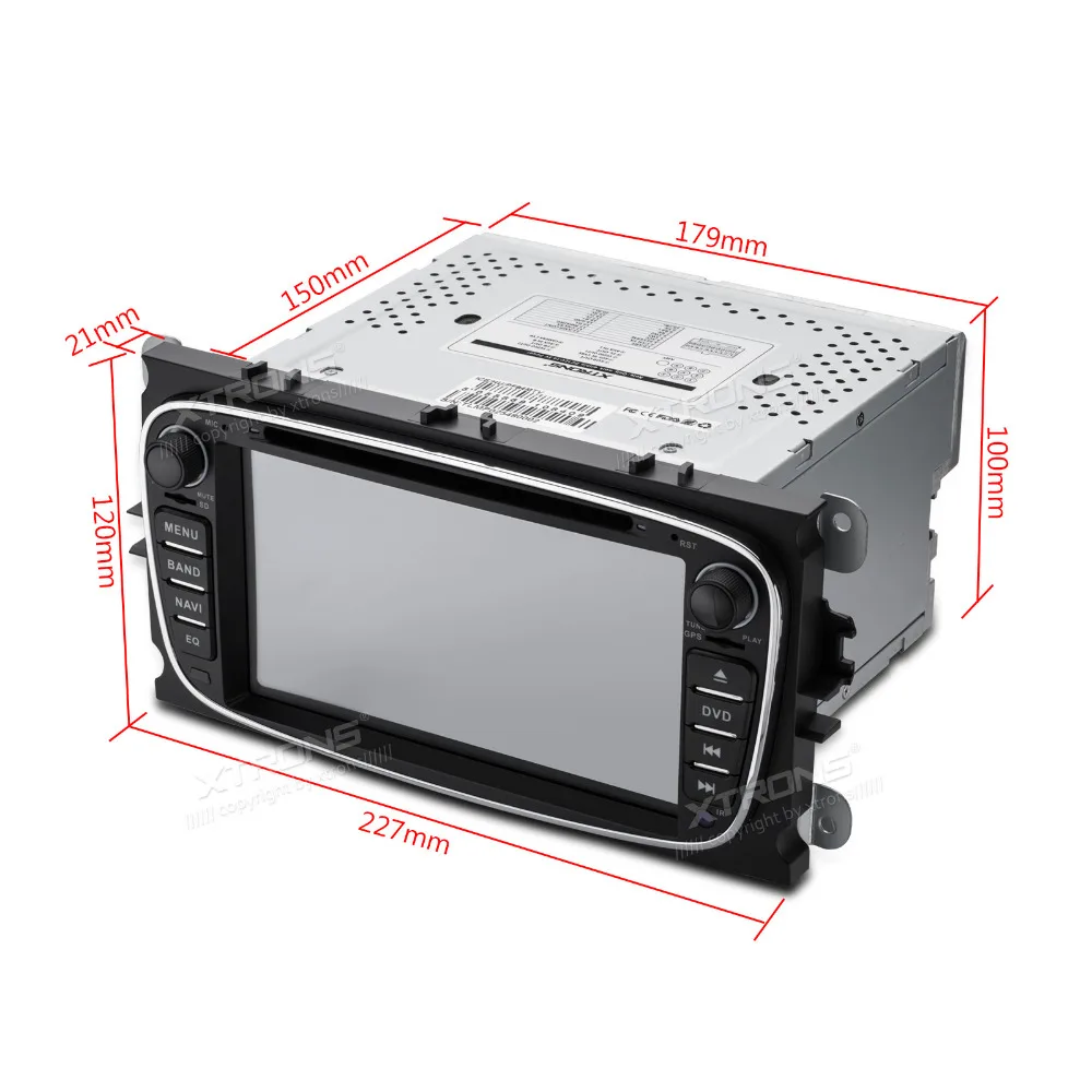 Discount 7" HD Radio 2 din Car DVD Player GPS Navigation For Ford Focus II Mondeo C-Max S-Max 2008 2009 2010 2011 / Galaxy II Kuga 3