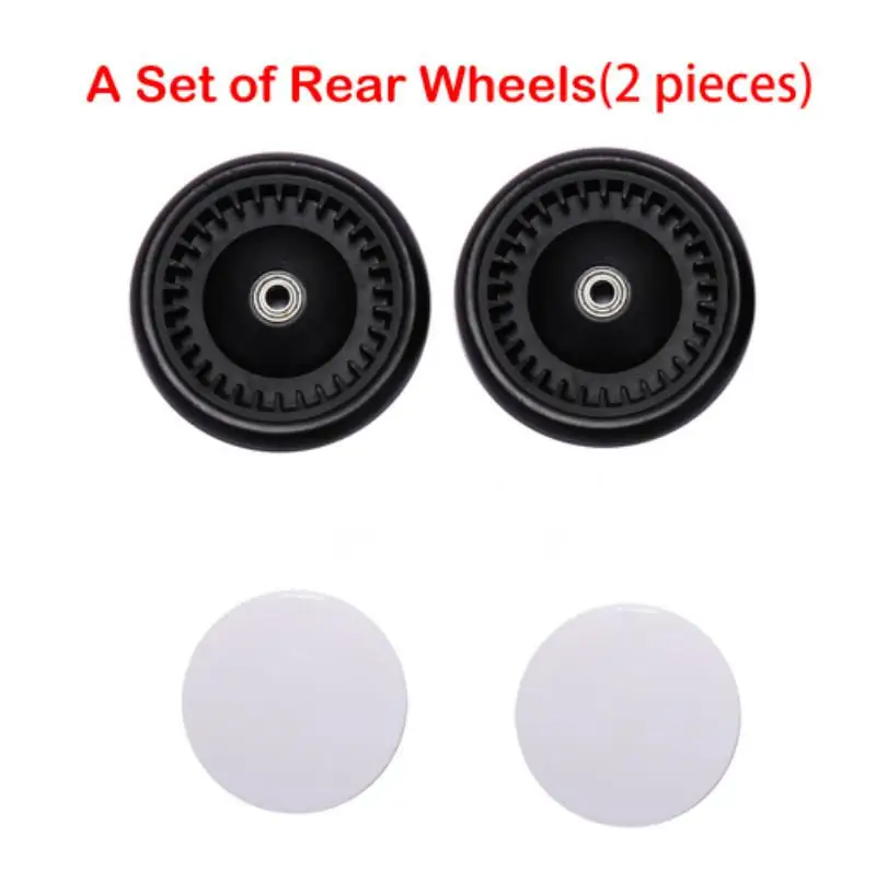 Premium Baby Stroller Replacement Rubber Wheels with Installation Tools