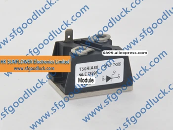 

T50RIA80 SCR Medium Power Phase Control Thyristor(Power Module) 800V 50A 3-Pin D-55 Approximate weight:54g Free Shipping