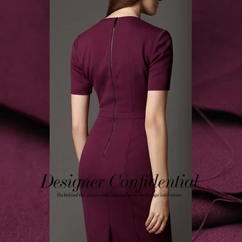 

Hu Hu bu store / purple elastic cotton cloth / trousers good material / vertical elastic / 1.4 m wide / 35 yuan / m.