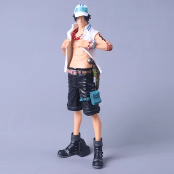 

27CM One Piece Portgas D Ace Toy PVC Anime Figure Fire Fist Ace Model Figures Doll Decoration Kids Gift Z103
