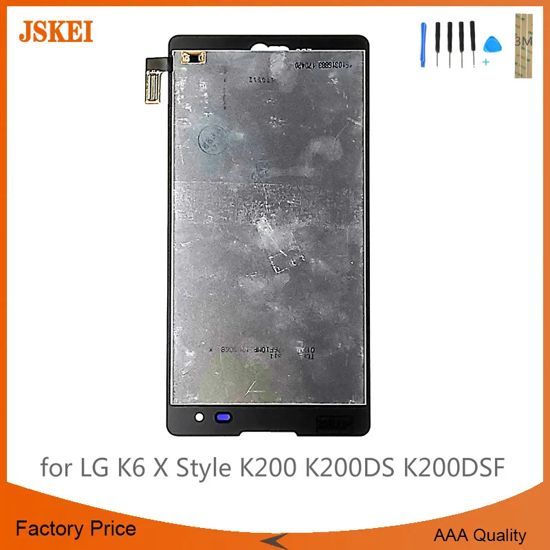 

Replacement Parts 5.7'' for LG K6 X Style K200 K200DS K200DSF LCD Display Touch Screen Digitizer Assembly 10 Pcs/lot