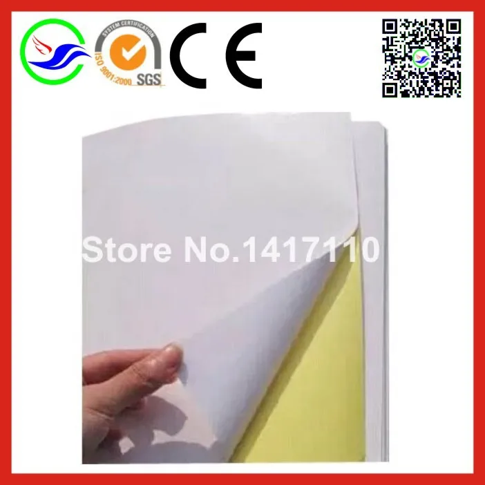 900 sheets a4 label sheet, self adhesive label sticker A4 label paper,The glossy a4 label can be ...