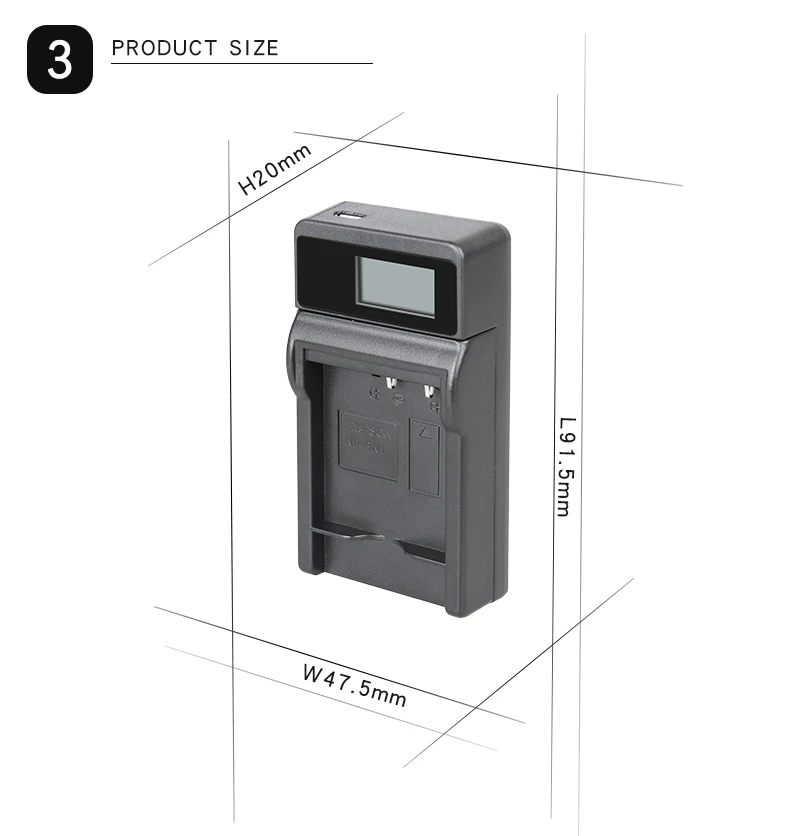 JHTC NP-BN1 NP BN1 ЖК-дисплей USB Батарея Зарядное устройство для sony детали sony Cyber-shot DSC-W510 W520 W530 W550 W560 W570 W580 W610 WX5 WX7