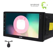 Rear Camera included! Android 6.0 Double 2Din Car Video Player Bluetooth GPS Navigation Digital Screen Car 1080P video Quad core