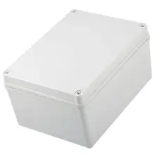 Прямоугольник Пластик герметичный Электрический Junction включить Box 200 мм x 145 мм x 100 мм