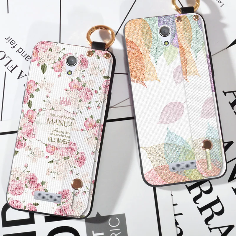 

Luxury Peony Fashion Cases For Highscreen Tasty TPU Ring Kickstand Skin Cover For Highscreen Power 5 Five Pro Power Ice / Rage