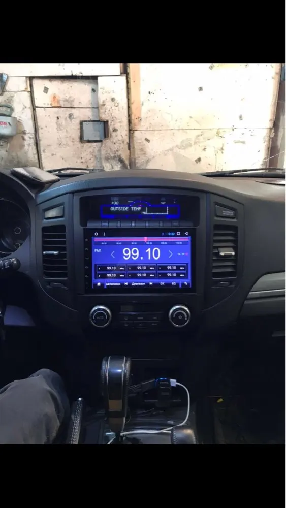 Top CHOGATH 2 Din 9" 1/2G RAM Car radio GPS Navigation Android 9.0 For MITSUBISHI PAJERO V97 Car DVD Multimedia Video Player 5