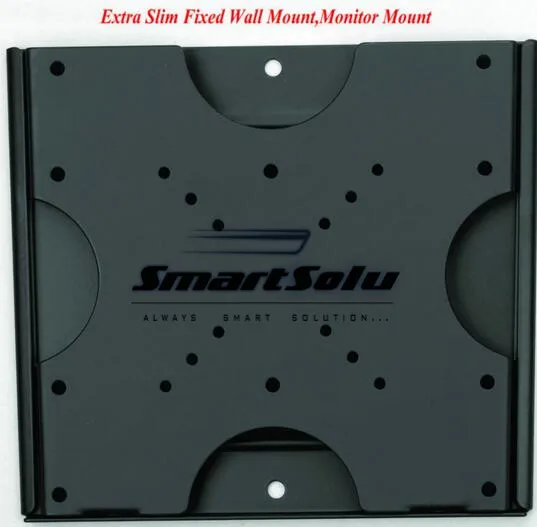 

Shipping Vesa 200 Wall Mount Slim Fixed Monitor Wall Mount LED LCD TV Display Screen Free