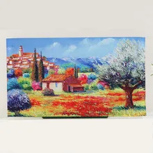 Чехол для телевизора в Европейском стиле, деревенский пейзаж, домашний декоративный пылезащитный чехол для ЖК-телевизора, настольного компьютера