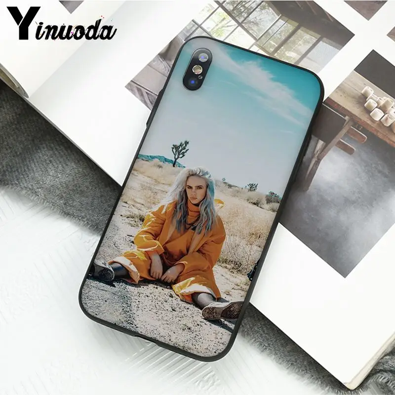 Yinuoda Billie Eilish 13 девушка чехол для телефона для iphone 11 Pro Max 6S 6plus 7 8plus X Xs MAX 5 5S XR - Цвет: A15