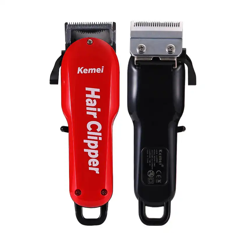 Kemei Barber Hair Clipper Professional Cordless Hair Trimmer For