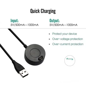 

#Z25 For Garmin Fenix 5/5s/5xPlus Smart Watch Charger Replacement Fast Charging Power Source Charger Dock