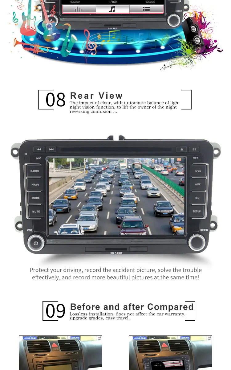 Flash Deal TOPBSNA 7 inch 2 Din Car radio Wince 6.0 For VW Golf 5/6 Passat b7/cc/b6 SEAT leon Tiguan Skoda Octavia GPS navigation Stereo CD 5 Flash Deal TOPBSNA 7 inch 2 Din Car radio Wince 6.0 For VW Golf 5/6 Passat b7/cc/b6 SEAT leon Tiguan Skoda Octavia GPS navigation Stereo CD 5