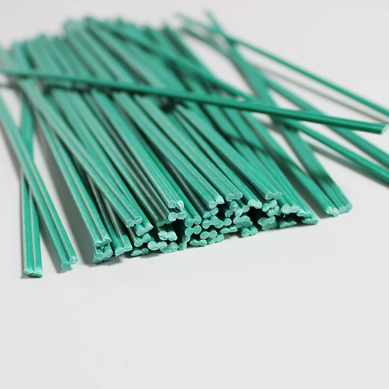 green PP/PVC plastic welding rods car bumper repair solder soldering sticks