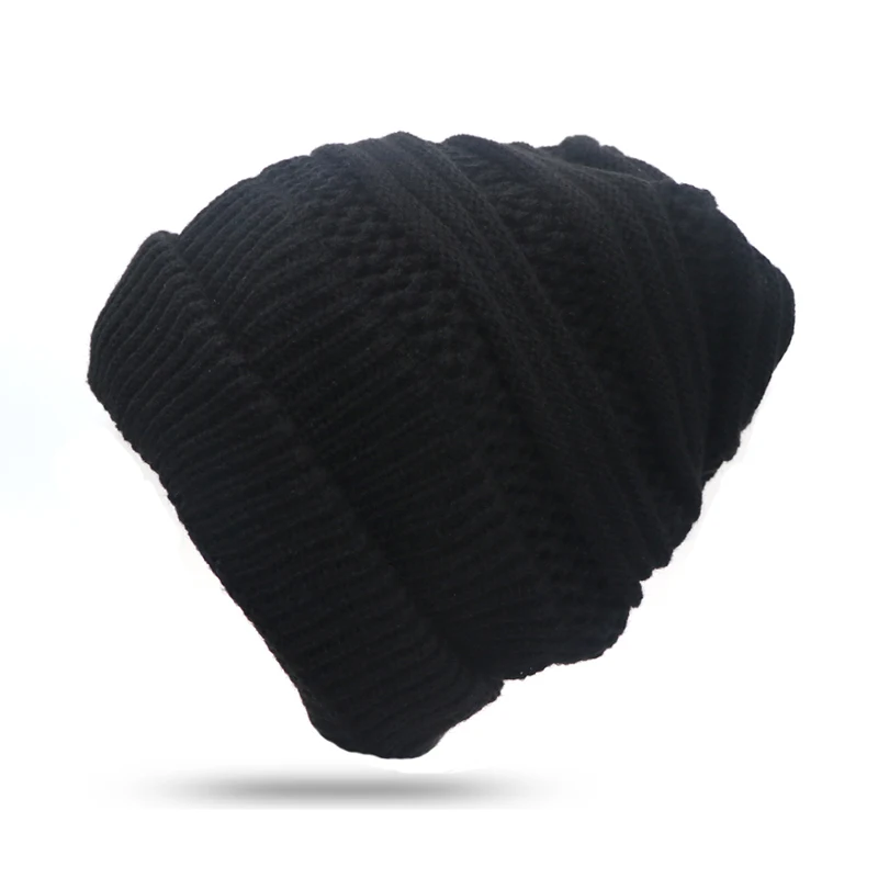 Модные осенне-зимние шапки для женщин Skullies Beanies, Женская Повседневная вязаная шапка, милая шапка для девочек, женская шапочка, теплая шапка