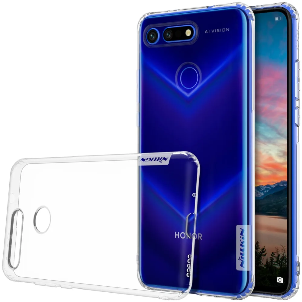 Для huawei honor view 20 чехол Nillkin натуральный прозрачный мягкий кремний TPU Защитный чехол для honor view 20 5,84"