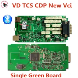 Качество A + + +! VD TCS CDP один зеленый печатной платы с Bluetooth автоматический диагностический сканер NEC Чип с Полный Программное обеспечение +