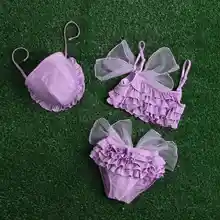 Детский купальный костюм из двух предметов для девочек, детские купальники для девочек, купальные костюмы для новорожденных, 5 цветов