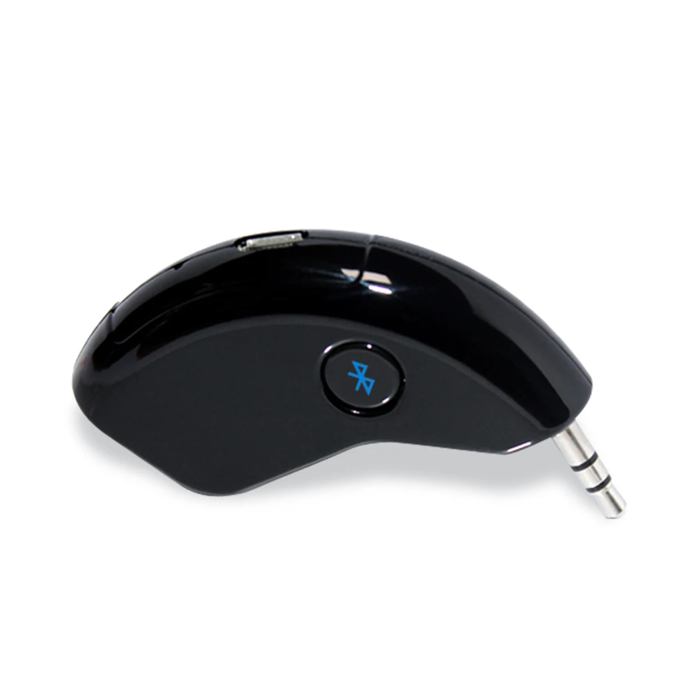 Mini Bluetooth Car Kit Bluetooth Receiver Hands-free 3.5mm AUX Output Adapter For Music Mobile Phones Mini Bluetooth Car Kit Bluetooth Receiver Hands-free 3.5mm AUX Output Adapter For Music Mobile Phones