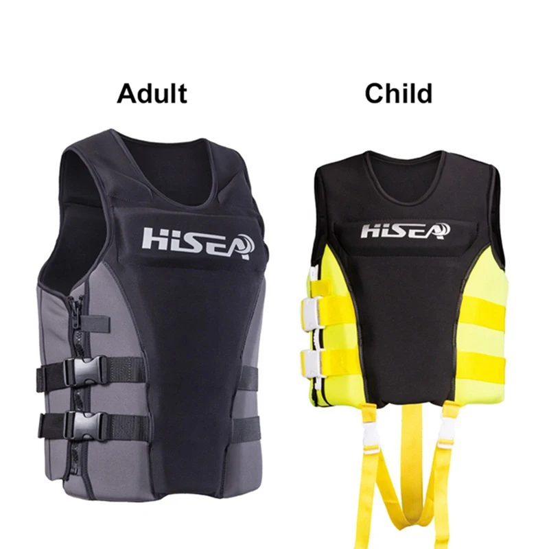 Неопрен профессии спасательный жилет для взрослых и детей рыбалка жилет серфинг Дрифт моторная лодка спасательный жилет для байдарок