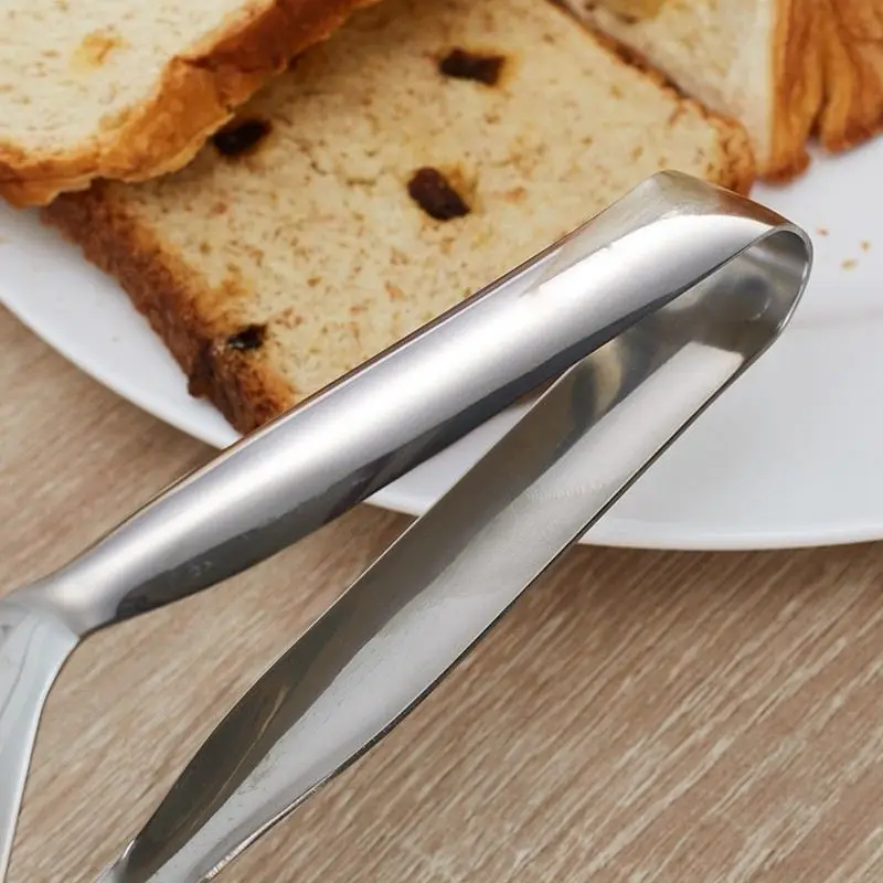 Multifunctional Stainless Steel Barbecue Clip BBQ Tongs Fried Shovel Bread Meat Vegetable Clamp Kitchen Cooking Tools (9)