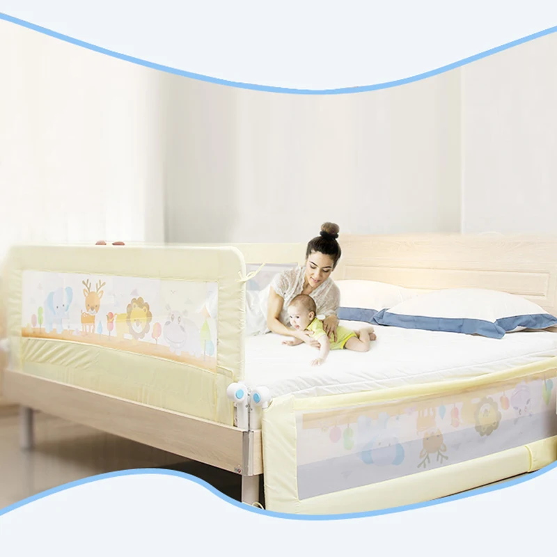 Baby Bed Rail Baby Bed Safety Guardrail With Pocket Cot Playpen Fence For Kids Security Railings For Children 150cm 180cm 200cm Baby Bed Rail Baby Bed Safety Guardrail With Pocket Cot Playpen Fence For Kids Security Railings For Children 150cm 180cm 200cm