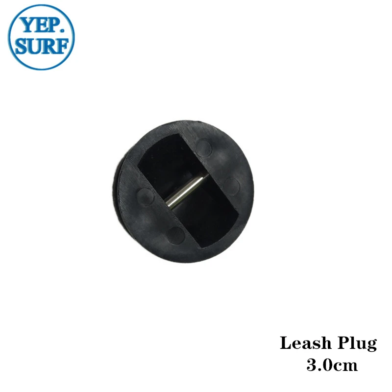

Surfboard Leash Plug Diameter 3.0cm leash Plugs Black