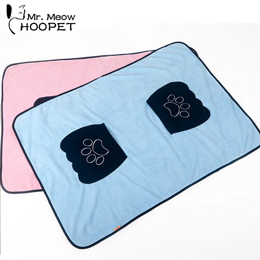 

High Quality Dog Cat Cleaning Necessary Pet Drying Towel Dog Bath Towel Made By Microfiber 100*68cm Two color Pet Product